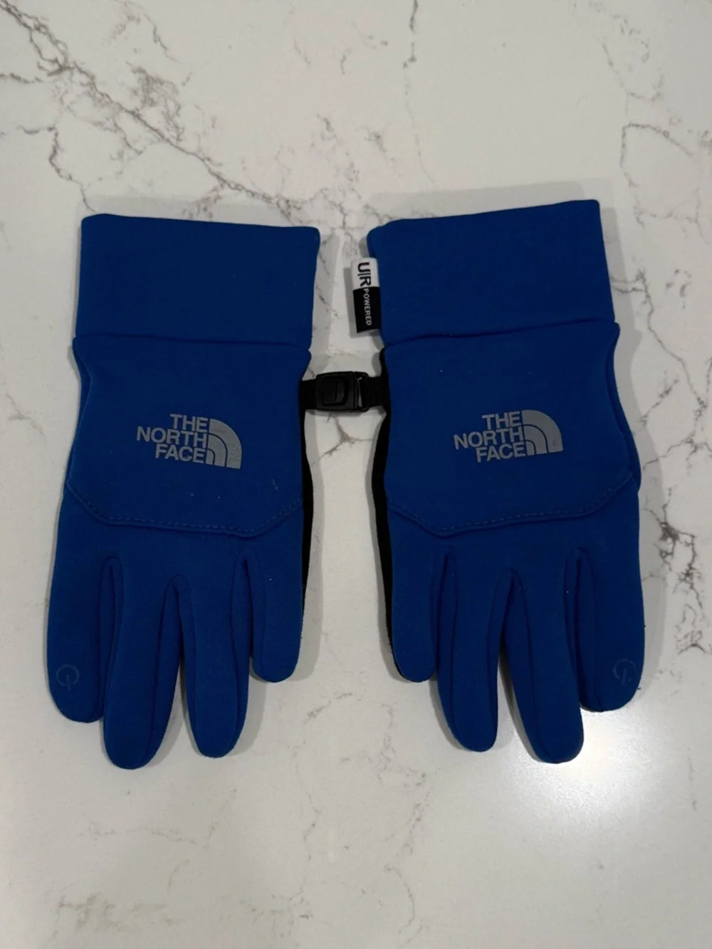 The North Face Youth Medium Blue Gloves